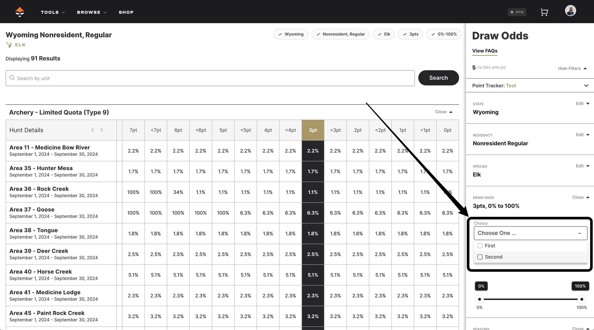Application Strategy 2024 Wyoming elk // GOHUNT. The Hunting Company