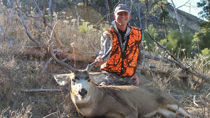 Brad tribby 2015 montana mule deer buck