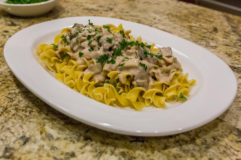 17 finished elk stroganoff 3