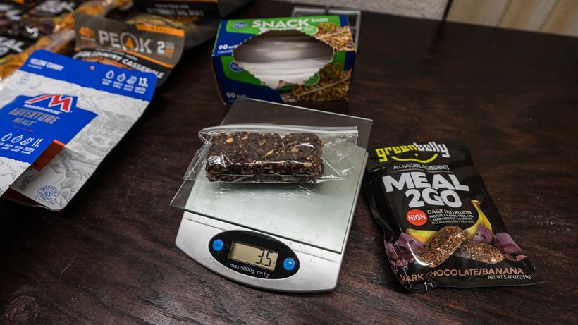 Bmills backcountry hunting food list greenbelly bar