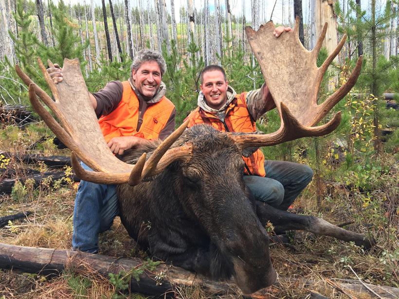Kyle marko with his 2016 montana shiras moose