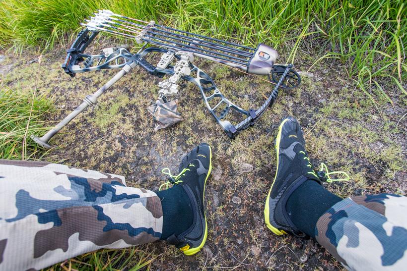 Vibram five finger shoes for hunting