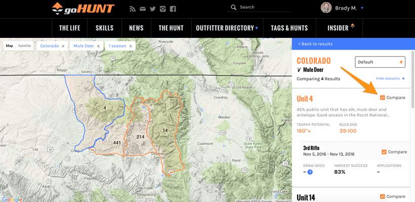 Comparing unit research on gohunt insider_1