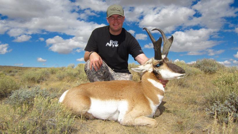 Jeremiah blain with his 2015 colorado antelope buck