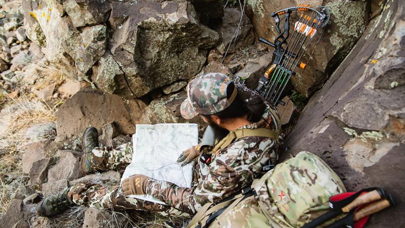 Making a plan while hunting and scouting