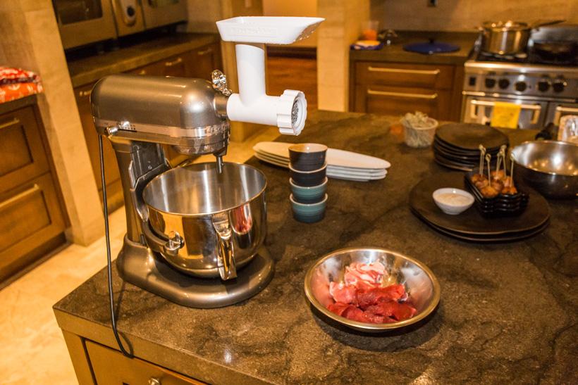 Kitchen aid grinder attachment