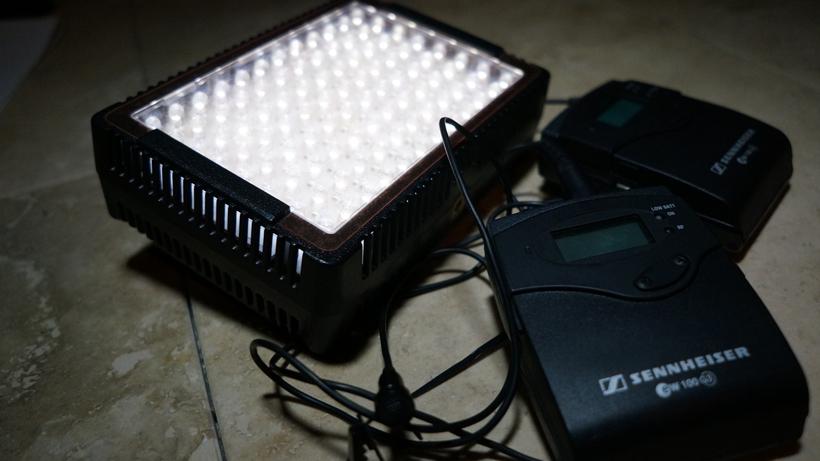 Audio and light accessory