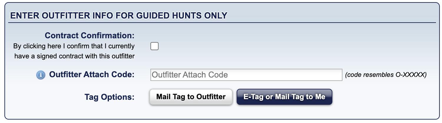 New Mexico outfitter information for guided hunts