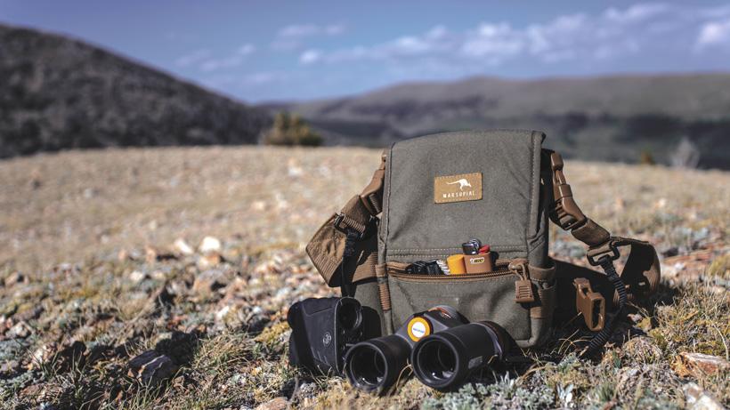 Awright marsupial bino harness