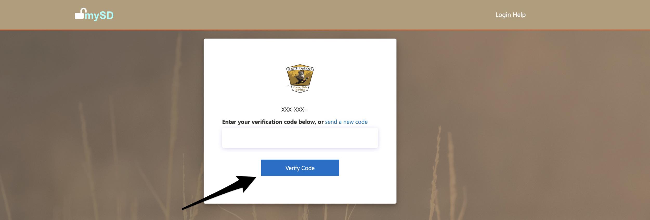 Enter your verification code