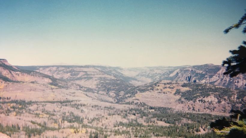 Old photo from a colorado elk hunt