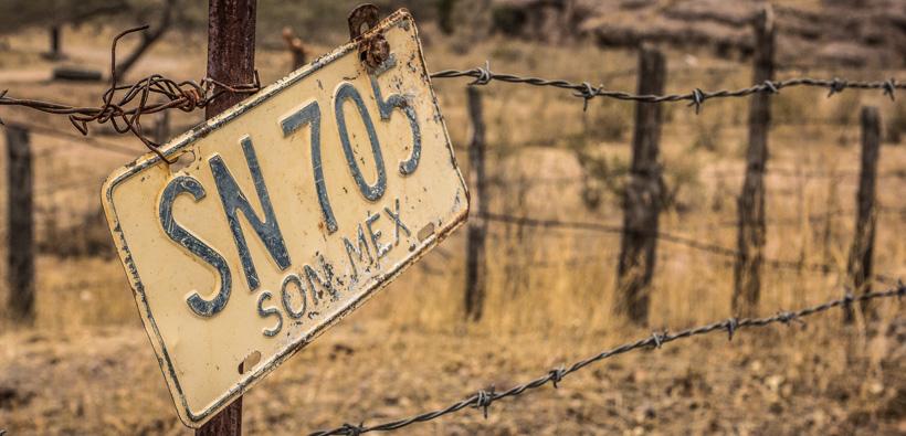 Mexico license plate