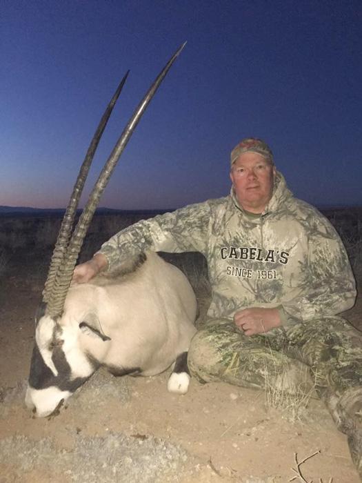 New mexico oryx taken with ridgeline outfitters