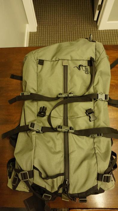 Backcountry elk hunting backpack