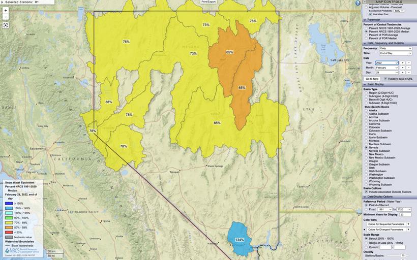 Why drought/snowpack maps are important for hunters - 19