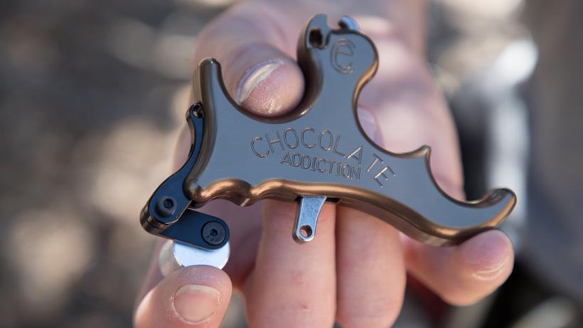 Carter chocolate addiction thumb style archery release