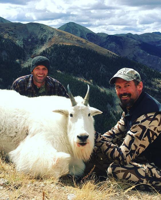 Colorado mountain goat taken with flat tops wilderness guides