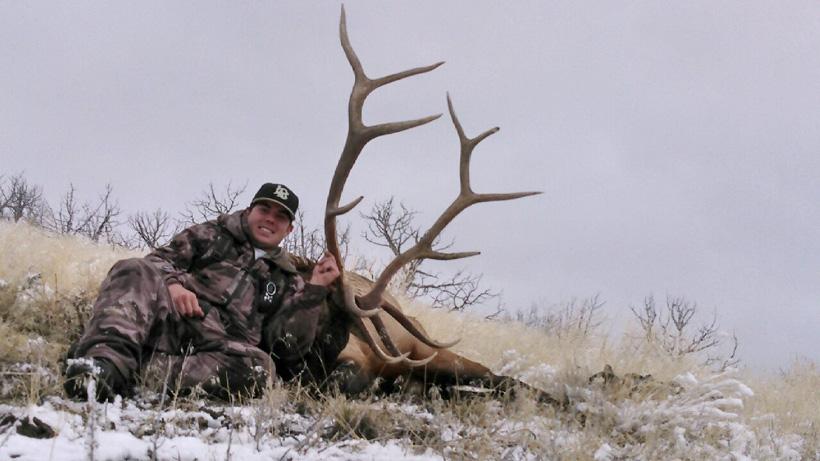 Nevada bull taken with nevada outfitters in unit 081
