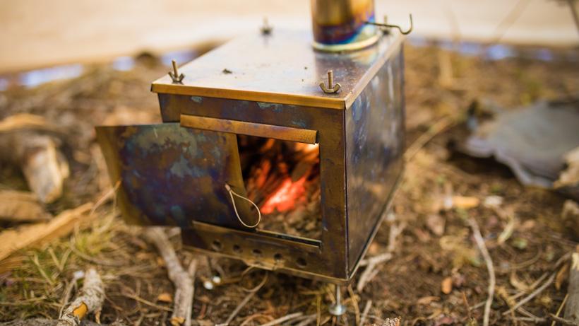 Seek outside titanium stove