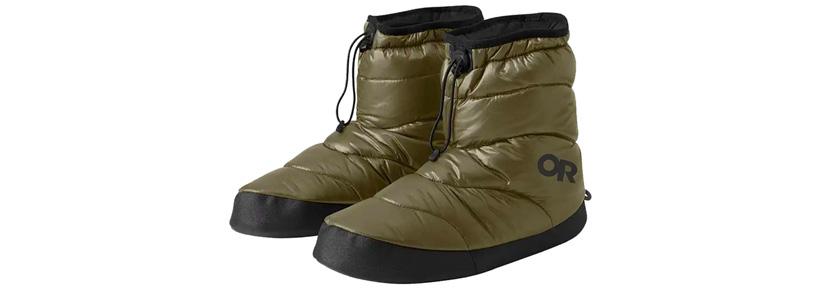 Outdoor research aerogel booties