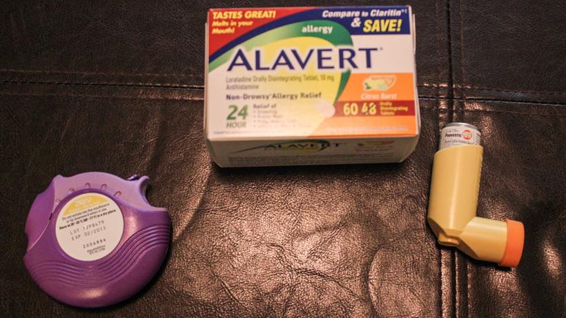 Allergy medication for hunting