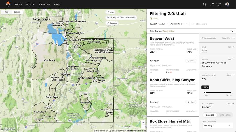 Information on Utah's tag sale for general season archery elk - 0