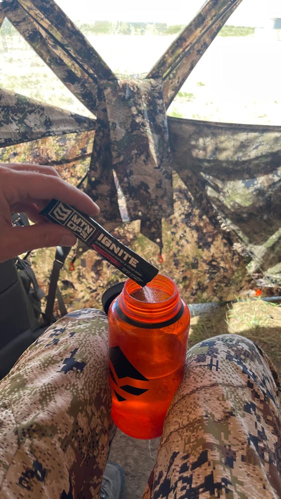 Hydration, electrolytes and energy on an archery antelope hunt