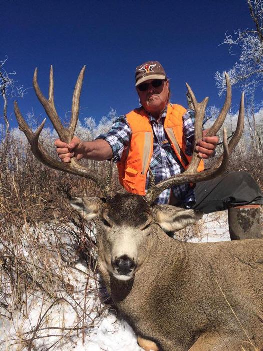 Mule deer taken with little creek ranch
