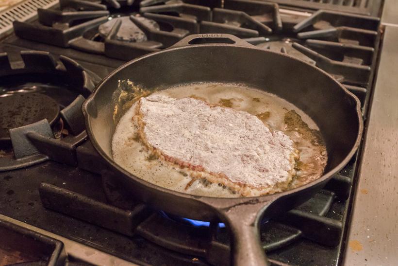 goHUNT recipe: Elk fried steak with mashed potatoes - 9