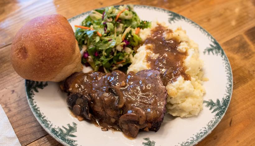 Garlic and herb buttered elk roast recipe