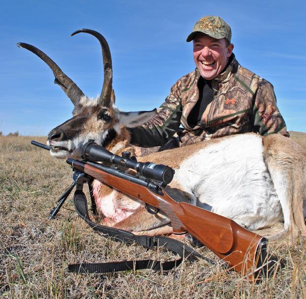 Unique montana rifle antelope