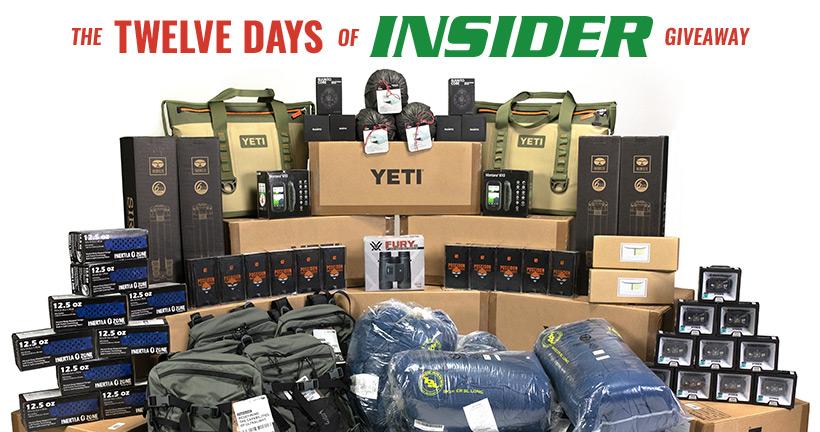 12 days of insider giveaways