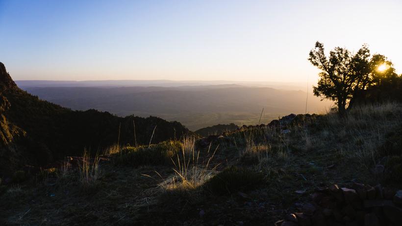 In the backcountry for a hunt
