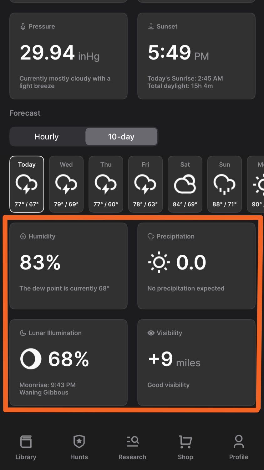 Weather Real Time Data