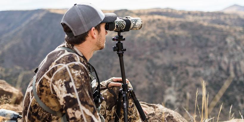 Glassing with a sirui carbon fiber tripod