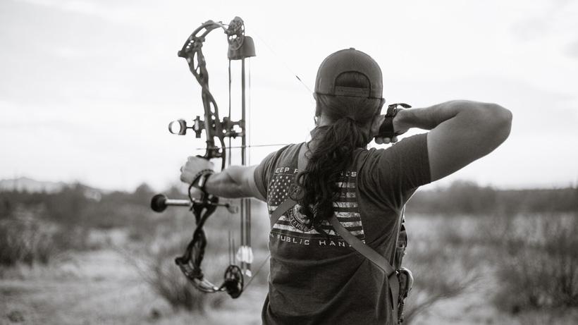 Offseason bowhunting practice