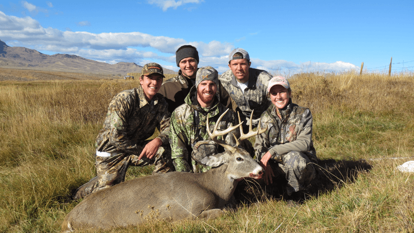 Hunting with friends and family