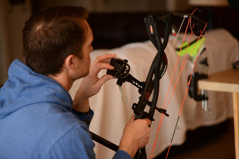 Checking sight fiber optics