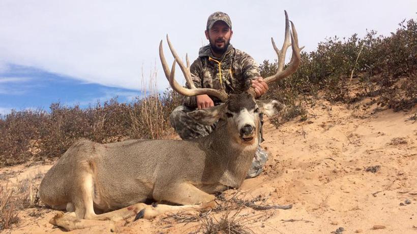New mexico mule deer taken with brugmans outfitters service