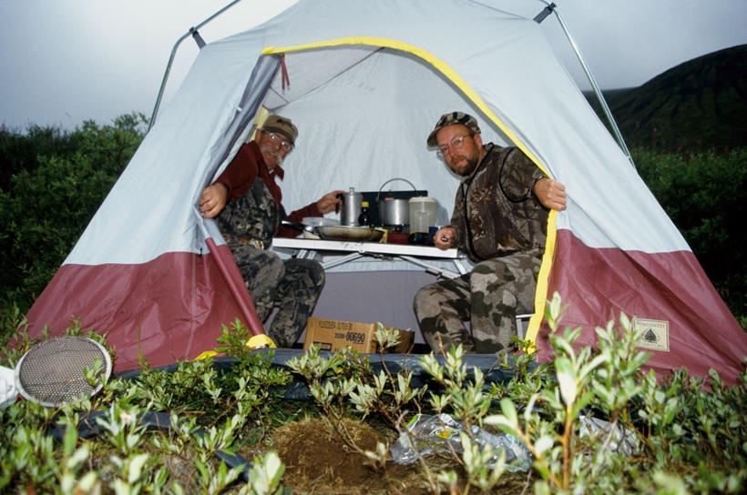 Camping in bear country