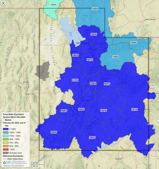 Why drought/snowpack maps are important for hunters - 33