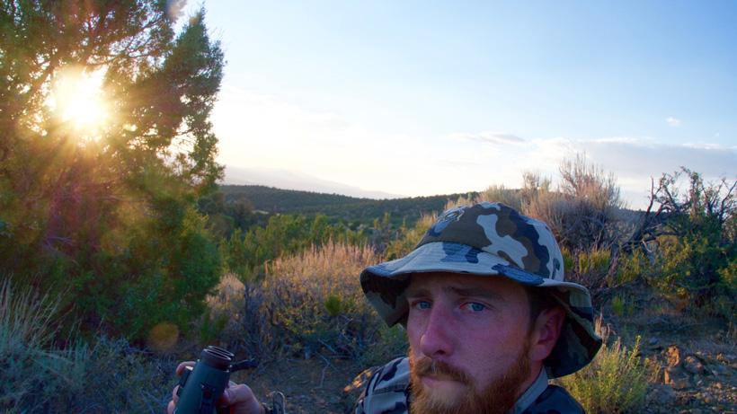Justin klement on a solo hunt