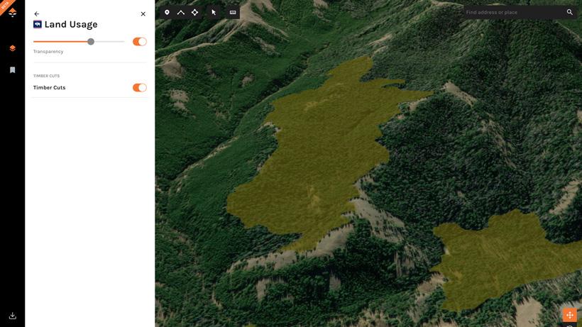 Using timber cuts on gohunt maps for elk hunts
