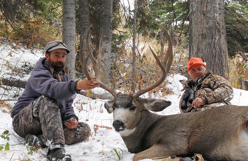 Mule deer with tri spoke outfitters 2