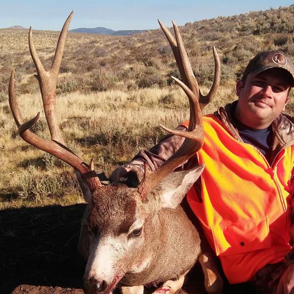 Utah mule deer taken with clear creek hunting