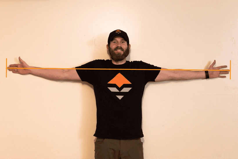 Measuring bow draw length