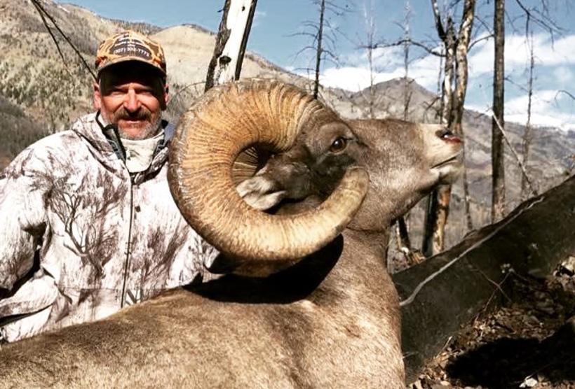 Wyoming bighorn sheep taken with shoshone lodge outfitters 2