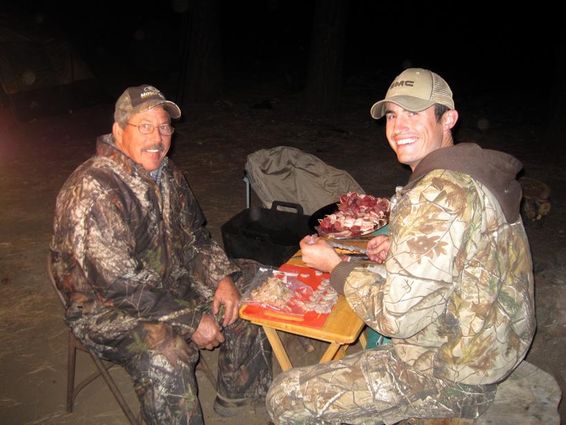 Stefan wilson hunting with family