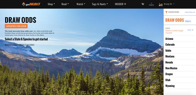 Draw odds landing page updated for 2018_0