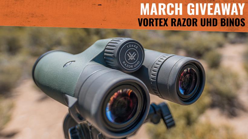 Vortex razor uhd 10x42 binocular gohunt giveaway